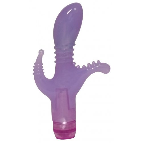 Тройной вибратор - Женский клиторальный стимулятор купить в интернете