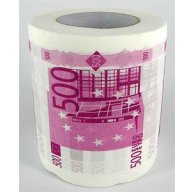 Папір туалетний 500 ЄВРО