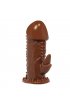 Мужская насадка на пенис Wolftooth Sleeve, Brown 4,7
