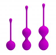 Купити Вагінальні кульки - Kegel Balls Set Pink, набір 3 шт