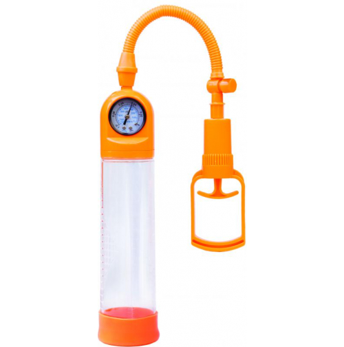 Помпа для пениса Toyfa A-Toys оранжевая, 20 см купить онлайн