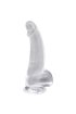 Купить фаллоимитатор на присоске Alive Jelly Dildo диаметр 4см, длина 21см